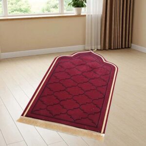 Red Prayer Rug